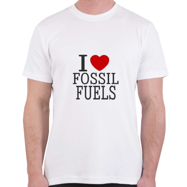 I Love Fossil Fuels (Tee Shirt)
