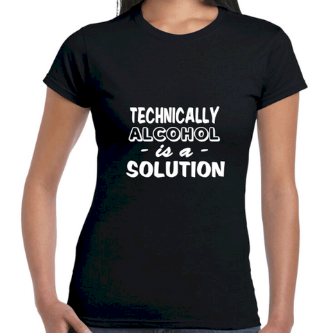 Technically alcohol is a solution 3