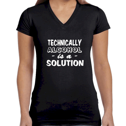 Technically alcohol is a solution 1