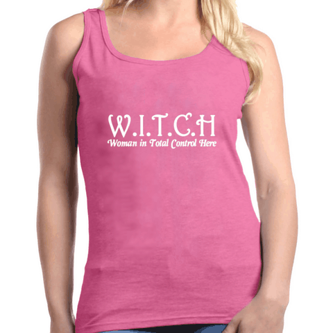 Woman in total control here