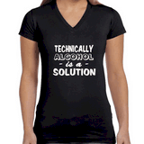 Technically alcohol is a solution 1